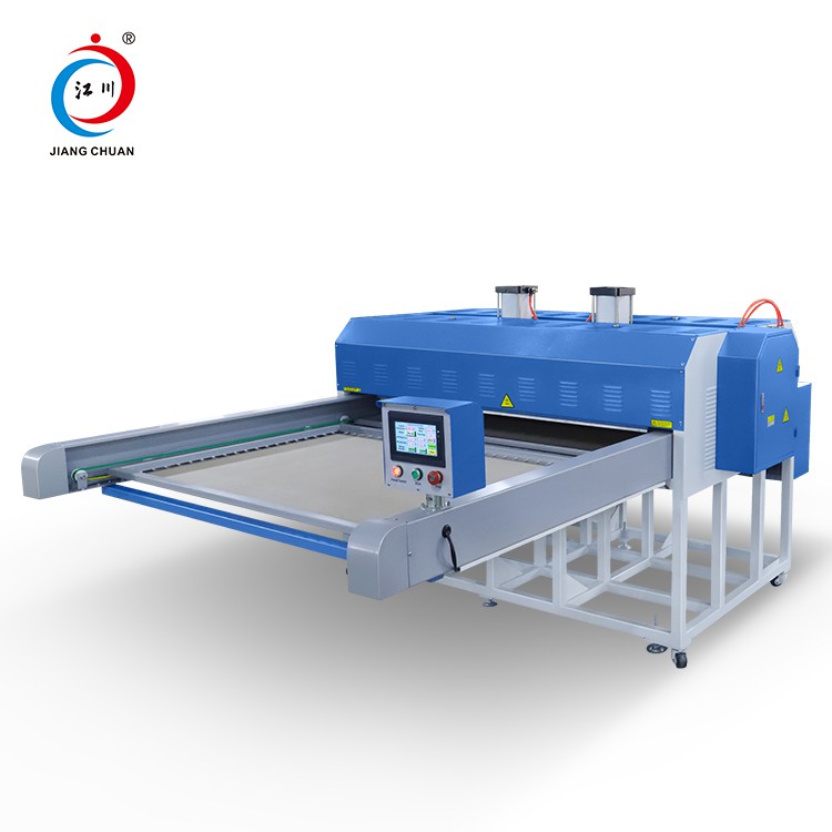 Máquina de transferência de prensa térmica por sublimação de grande formato